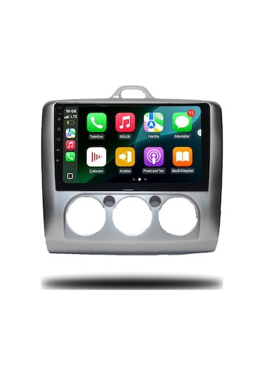 Carplayer Ford Focus 2 2007-2011 Manuel Klima Uyumlu Android Multimedya 4gb Ram 32gb Hafıza