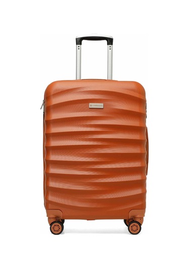 Lumberjack Newyork -b Abs 5pr Kiremit Unisex Büyük Boy Valiz 000000000102042700 Kırmızı