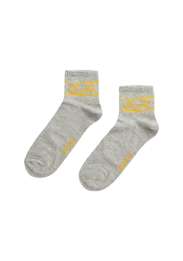 Bad Bear 19.02.02.033-c19 Freely Tall Erkek Çorap Gri Melanj