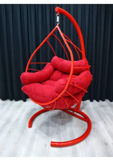 Damla Salıncak - Armut Salıncak Kırmızı