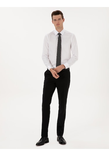 Pierre Cardin Erkek Beyaz Gömlek Basic 50315407-vr013 Beyaz