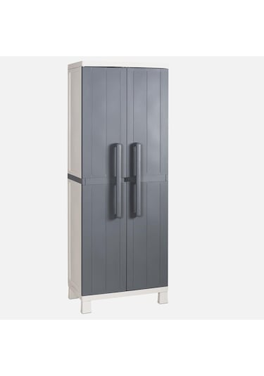 Çok Amaçlı Balkon Bahçe Kiler Plastik Dolap 65X38X173 Diğer