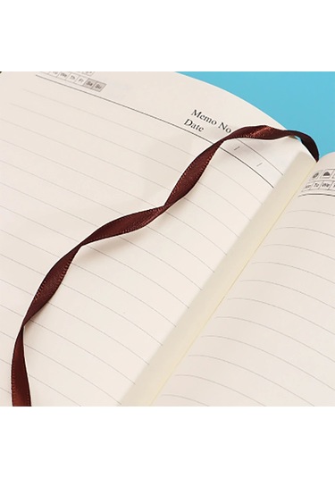 Deri Ajanda Günlük Not Defteri Notebook Lacivert Lacivert