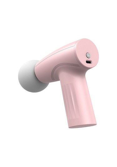 Fasya Tabancası Kas Masajı Mini Ev Masajı Küçük Kız Mini Servikal Maske Tabancası 2t23x1 Açık Pembe