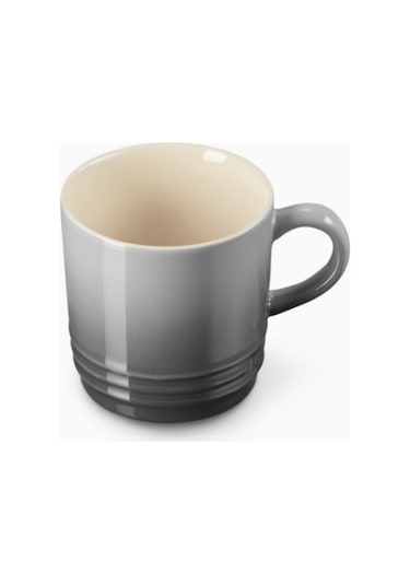 Le Creuset Seramik Cappuccino Kupası Lüks Ve Zarif Gri
