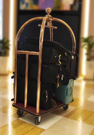 Reınkraft Rnt-031 Otel Tipi Valiz Arabası Rose Gold
