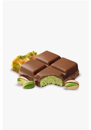 Miskets Dubai Çikolatası Çıtır Kadayıf ve Antep Fıstıklı Sütlü Tablet Çikolata 100 G