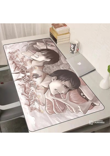 Laumango Titan Oyun Mouse Pad Xxl - Kaymaz Kauçuk Bilgisayar Halı, Klavye Destekli Gamer Aksesuar S Açık Yeşil Açık Yeşil