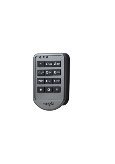 Kartlı Dolap Kilidi Paylaşımlı/atanmış Locker Dk 119 SİYAH/KROM