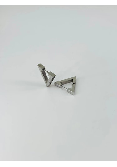 Rodyum Çelik Erkek Küpe Çap 9 Mm Kalınlık 3 Mm - Ekp0019 Çok Renkli