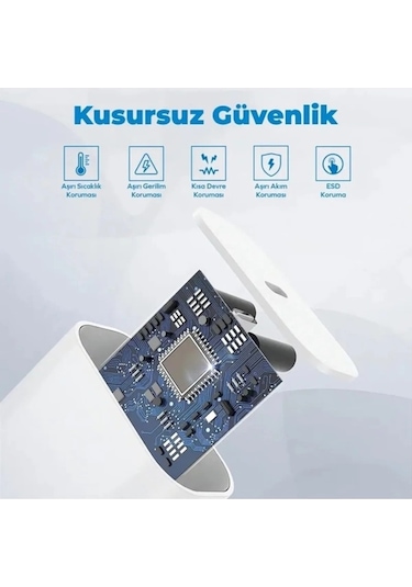 20w Gerçek Güç Pd Type-c Çıkışlı Hızlı Şarj Tek Adaptör