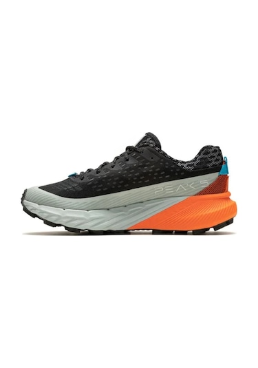 Merrell J068051 Agılıty Peak 5 Erkek Spor Ayakkabısı Gri Turuncu Gri - Turuncu
