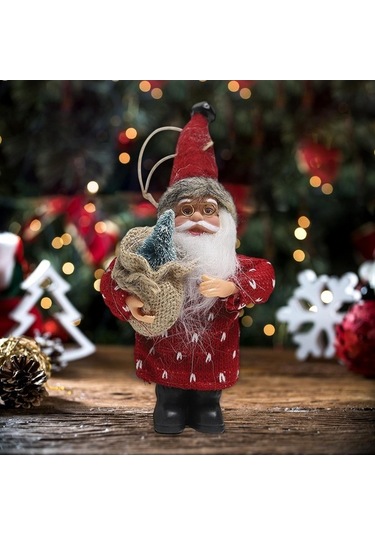 Pazly Yılbaşı Süsleme Suntek Stil-c Peluş Bebek Baba Asılı Fp