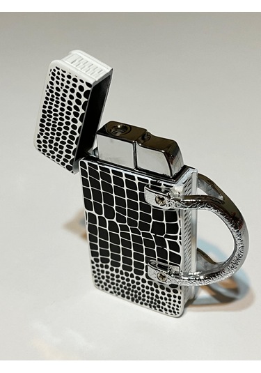 Valiz Çanta Şeklinde Şık Tasarım Gazlı Lüx Süper Çakmak Siyah