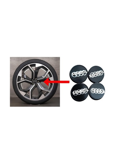 Audi Jant Göbeği 58/55 55 Mm Yuva 4lü Set Yuva İç Çapı 5.5 Santim Olmalı