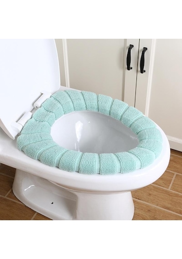 Yeşil Akrilik Yıkanabilir Mat Ev Dekor Closestool Mat Koltuk Kılıfı Tuvalet Çıtası Aksesuarları Banyo Ev Klozet Kapağı Sıcak Yumuşak