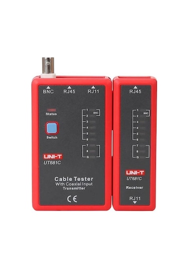 Unit Ut681c Network Kablo Test Cihaz Rj45 / Rj11 / Bnc