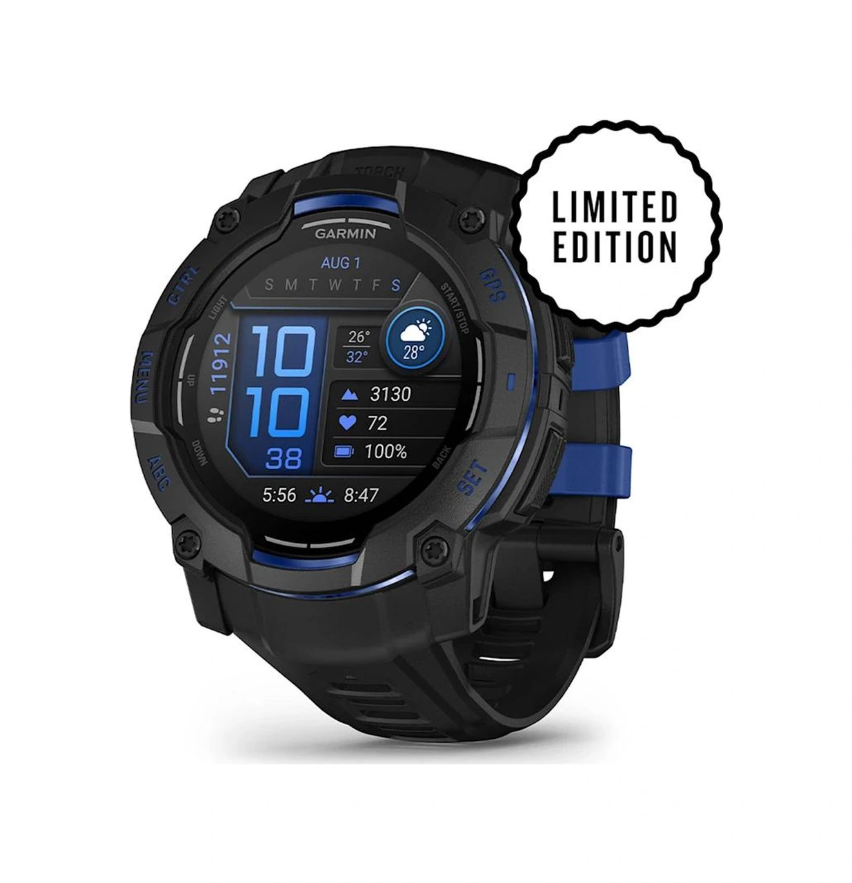 Garmin Instinct 3 50 MM Amoled Ekran Akıllı Saat (Distribütör Garantili)