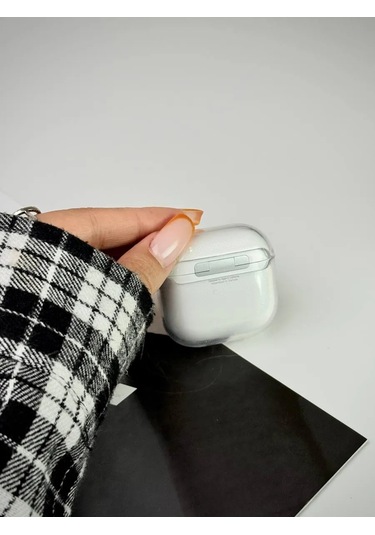 Qapla Airpods Uyumlu 4 Kılıfı, Kulaklık Kılıfı Airpods Uyumlu 418497299 Beyaz