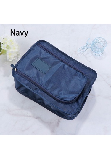 Moda Düzenleme Kutusu Su Geçirmez Seyahat Ambalaj Düzenleyici Çanta Ayakkabı Saklama Çantası Ev Yaşam Lacivert