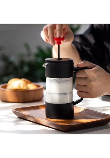 Household Hand Brewed Coffee French Filter Press Pot Glass Tea Maker 350ml Diğer