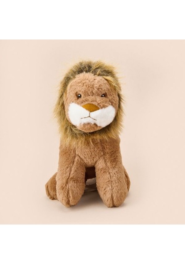 Evidea Soft Aslan Figürlü Yastık - Kahverengi - 23x35 Cm Kahverengi