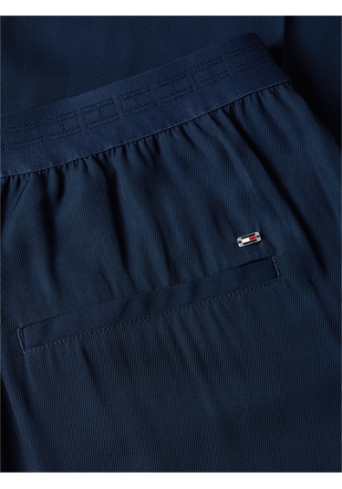 Tommy Hilfiger Vıscose Twıll Pull On Loose Str Kadın Mavi Pantolon - Ww0ww48996 Tommy Hilfiger Vıscose Twıll Pull On Loose Str Kadın Mavi Pantolon - Ww0ww48996