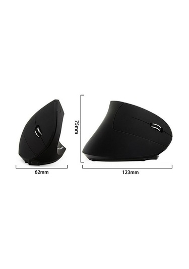 Jms 1600 Dpi Kablosuz Dikey Oyuncu Optik Mouse