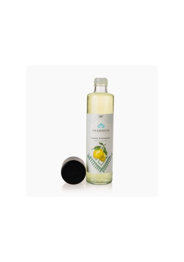 Anadolia Limon Kokulu 80 Cam Şişe Kolonya 180 ML