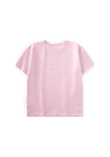 Cigit Basic Bebe T-shırt 0-3 Yaş Pudra Pembe Pudra