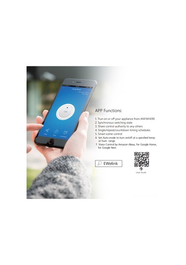 Shineyee Sonoff Am2301 Isı Ve Nem Sensörü -40 C/+80 C Aralığında Ölçüm, Th10/th16 İle Uyumlu, Akıllı Ev Uygulamaları İçin