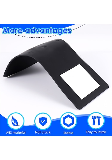 Xiaaokeji Otomatik Sabunluk, Duvara Monte Ve Dağıtıcı İçin Damlama Tepsisi Siyah