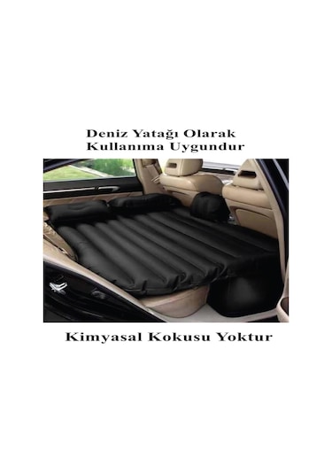 Reidan Oto Şişme Yatak Arka Koltuk Yatak Çift Kişilik Kamp  Yatağı
