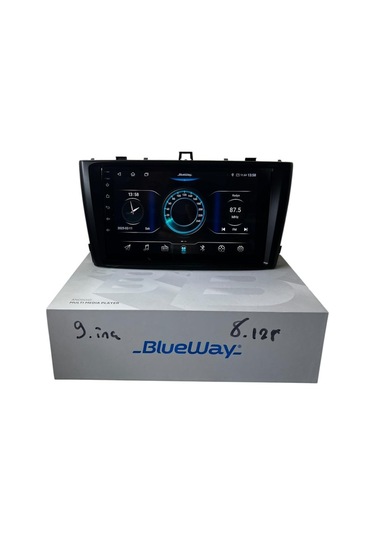 Toyota Avensis 2009-2015 Siyah Blueway 8-128 Tam Profesyonel Oem Multimedia 9"