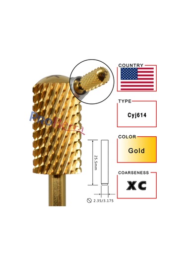 Rolinstar 6.6 Büyük Varil Yuvarlak Pürüzsüz Üst Altın Freze Kesici Tırnak Törpüsü Aracı Matkap Ucu Aksesuarları Derin Mavi Koyu Haki