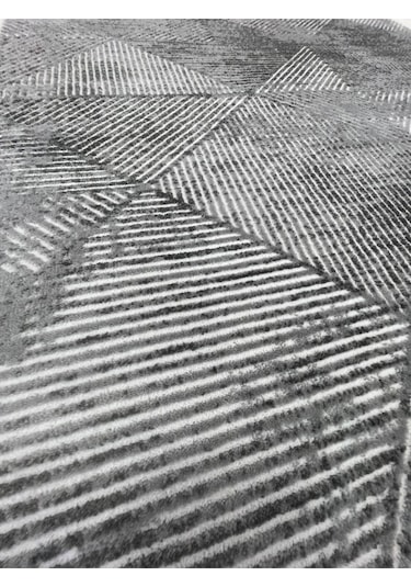 Mihra Halı % 100 Akrilik Sık Dokuma 4 Mevsim Gri Kesme Halı Mihragkr
