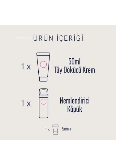 Veet Professional Bikini Bölgesi Tüy Dökücü Krem 2 x 50 ML + Tüy Dökücü Krem 50 ML +  Nemlendirici Köpük 50 ML