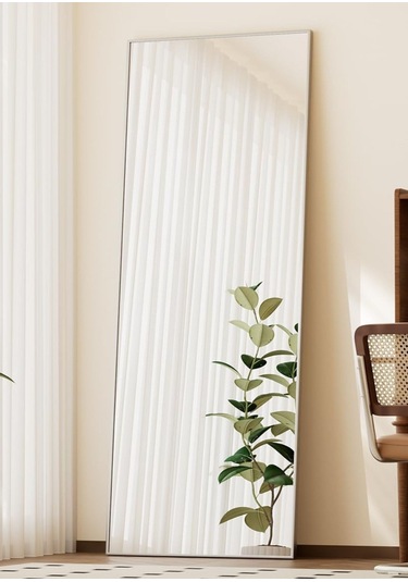 İva 140x55 Ayaklı, Asılı Veya Duvara Yaslı, Yer Aynaları,oturma Odası, Yatak Odası, Giyinme Odası GÜMÜŞ