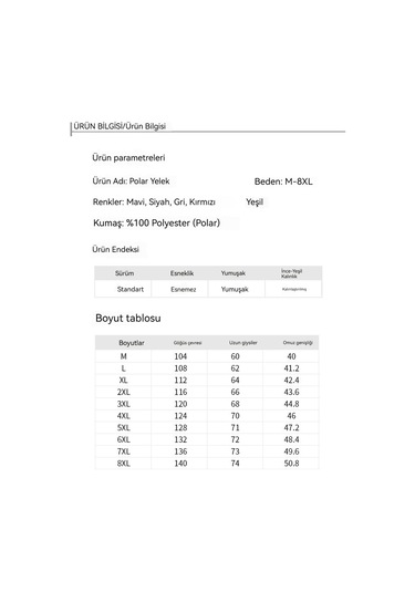 Yelek Erkekler Sonbahar Kış Sıcak Polar Yelek Yeşil