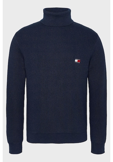 Tommy Jeans Erkek Kazak Dm0dm19434 C1g Lacivert Lacivert