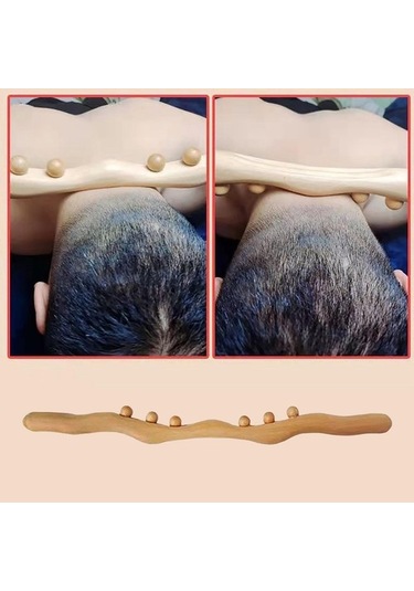 Ahşap Guasha Kazıma Çubuğu Masaj Araçları Omuz Geri Için Manuel Masaj W7a9sf Çok Renkli