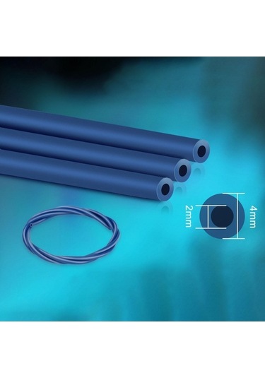 Trendooze Homyl Ptfe Teflon Tüp 100cm, Mavi, 3d Yazıcı Yedek Parça Mavi