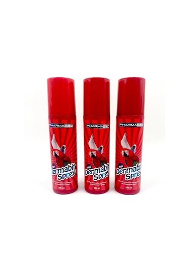 Pharmased Maxi Dermabit Kuş Spreyi 3 x 200 ML