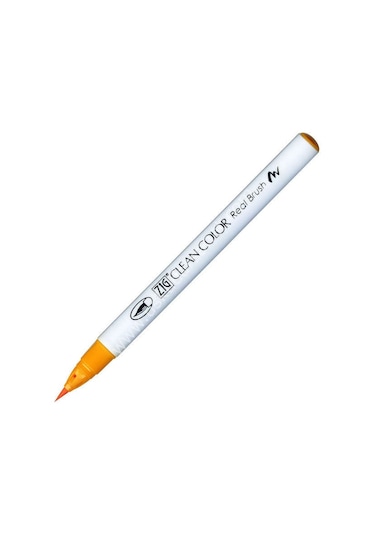 Zig Clean Color Real Brush Fırça Uçlu Marker Kalem 052 Bright Yellow