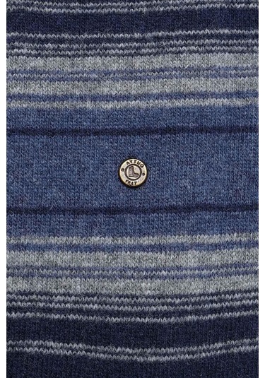 Aytuğ Lambswool Desenli Lacivert Erkek Çorap 25095 Lacivert