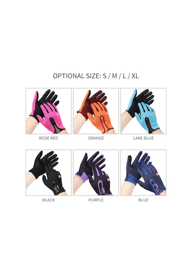 Geeksen Kışlık Dokunmatik Ekranlı Erkek Kadın Eldiveni, Isı Sağlama, Su Geçirmez Pu, Kayak Motor Bisiklet Sporu İçin, Pembe, M Kırmızı