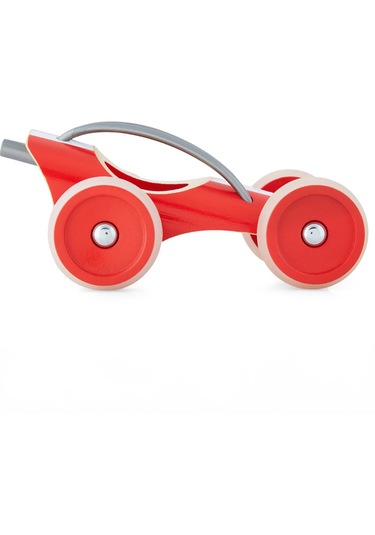 Bambu Ahşap Oyuncak Formula 1 Monza Yarış Arabası Kırmızı