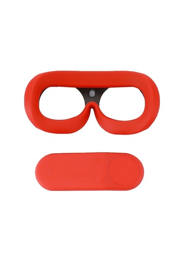 Pazly Huawei Vr Gözlük Kapakları Silikon Kılıf - 2 Adet Kırmızı Kırmızı
