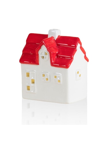 The Mia Dekoratif Led Işıklı Yılbaşı Evi 10x7x12 Cm Sus0117