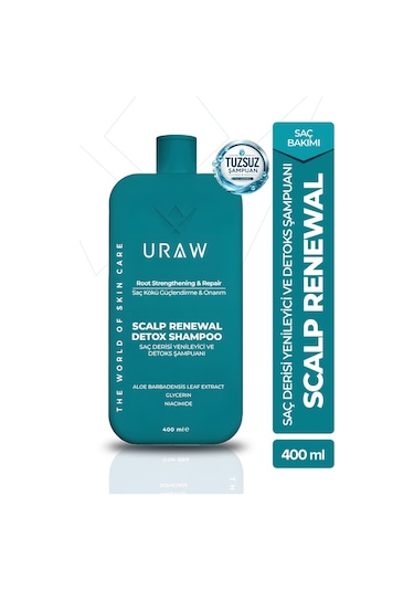 Uraw Scalp Renewal Saç Derisi Yenileyici Şampuan 400 ML
